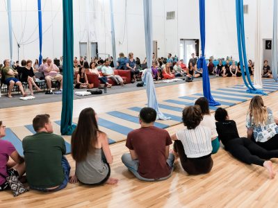 Student and staff performances for Maya's going away party. © ejmnet.com